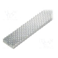 Radiator extrudat, aluminiu, 1000mm x 33mm, naturala, FISCHER ELEKTRONIK - SK 635 1000 AL