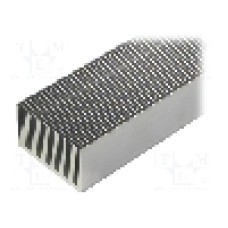 Radiator extrudat, aluminiu, 1000mm x 75mm, naturala, FISCHER ELEKTRONIK - SK 628 1000 AL