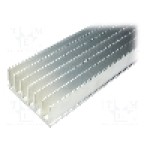 Radiator extrudat, aluminiu, 1000mm x 78mm, STONECOLD - 