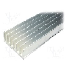 Radiator extrudat, aluminiu, 1000mm x 78mm, STONECOLD - 