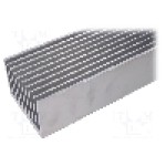 Radiator extrudat, aluminiu, 1000mm x 95mm, naturala, FISCHER ELEKTRONIK - SK 645 1000 AL