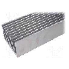 Radiator extrudat, aluminiu, 1000mm x 95mm, naturala, FISCHER ELEKTRONIK - SK 645 1000 AL