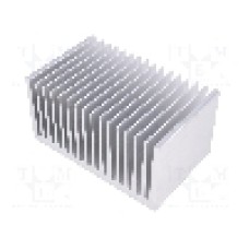 Radiator extrudat, aluminiu, 100mm x 160mm, naturala, FISCHER ELEKTRONIK - SK 627 100 AL