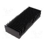 Radiator extrudat, aluminiu, 100mm x 250mm, neagra, FISCHER ELEKTRONIK - SK 622 100 SA