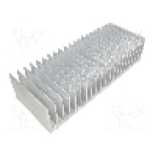 Radiator extrudat, aluminiu, 100mm x 262mm, STONECOLD - 
