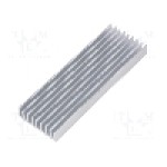 Radiator extrudat, aluminiu, 100mm x 33mm, naturala, FISCHER ELEKTRONIK - SK 635 100 AL