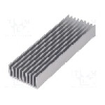 Radiator extrudat, aluminiu, 100mm x 33mm, naturala, FISCHER ELEKTRONIK - SK 636 100 AL