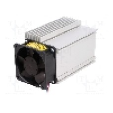 Radiator extrudat, aluminiu, 100mm x 75.5mm, FISCHER ELEKTRONIK - LA 27 K 100 24