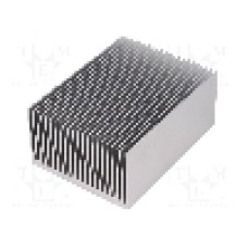 Radiator extrudat, aluminiu, 100mm x 75mm, naturala, FISCHER ELEKTRONIK - SK 628 100 AL