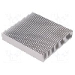Radiator extrudat, aluminiu, 100mm x 90mm, naturala, FISCHER ELEKTRONIK - SK 624 100 AL
