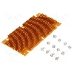 Radiator extrudat, aluminiu, 117mm x 61mm, auriu, Advanced Thermal Solutions - ATS-1108-C1-R0