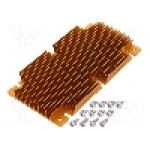 Radiator extrudat, aluminiu, 117mm x 61mm, auriu, Advanced Thermal Solutions - ATS-1109-C1-R0