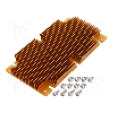 Radiator extrudat, aluminiu, 117mm x 61mm, auriu, Advanced Thermal Solutions - ATS-1109-C1-R0