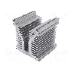 Radiator extrudat, aluminiu, 120mm x 126mm, STONECOLD - 