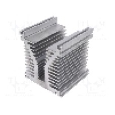 Radiator extrudat, aluminiu, 120mm x 126mm, STONECOLD - 