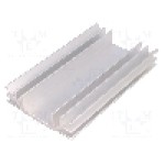 Radiator extrudat, aluminiu, 120mm x 70mm, STONECOLD - 