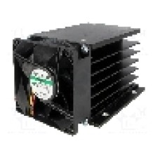 Radiator extrudat, aluminiu, 135mm x 100mm, neagra, STONECOLD - 