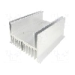 Radiator extrudat, aluminiu, 150mm x 124mm, STONECOLD - 
