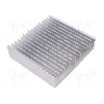 Radiator extrudat, aluminiu, 150mm x 160mm, naturala, FISCHER ELEKTRONIK - SK 85 150 AL