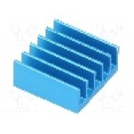 Radiator extrudat, aluminiu, 17mm x 17mm, albastra, Advanced Thermal Solutions - ATS-X53170B-C1-R0