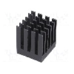 Radiator extrudat, aluminiu, 17mm x 17mm, negru, Advanced Thermal Solutions - ATS-55170R-C1-R0