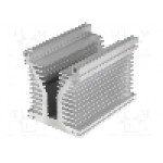 Radiator extrudat, aluminiu, 180mm x 126mm, STONECOLD - 