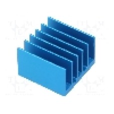 Radiator extrudat, aluminiu, 19mm x 19mm, albastra, Advanced Thermal Solutions - ATS-X53190G-C1-R0