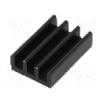 Radiator extrudat, aluminiu, 21mm x 14mm, FISCHER ELEKTRONIK - ICKSMDM21SA