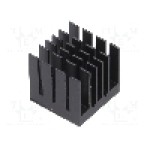 Radiator extrudat, aluminiu, 21mm x 21mm, negru, Advanced Thermal Solutions - ATS-55210R-C1-R0