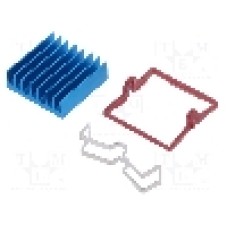 Radiator extrudat, aluminiu, 23mm x 23mm, albastra, Advanced Thermal Solutions - ATS-X53230B-C1-R0