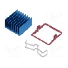 Radiator extrudat, aluminiu, 23mm x 23mm, albastra, Advanced Thermal Solutions - ATS-X53230G-C1-R0