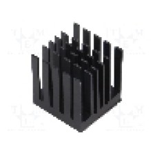 Radiator extrudat, aluminiu, 23mm x 23mm, negru, Advanced Thermal Solutions - ATS-55230W-C1-R0