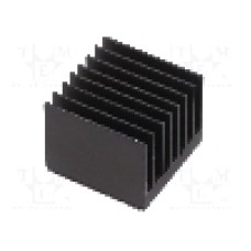 Radiator extrudat, aluminiu, 25mm x 25mm, neagra, Advanced Thermal Solutions - ATS-54250R-C1-R0