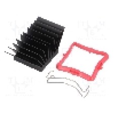 Radiator extrudat, aluminiu, 27mm x 27mm, neagra, Advanced Thermal Solutions - ATS-51270R-C1-R0