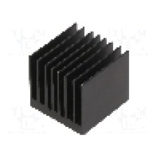 Radiator extrudat, aluminiu, 27mm x 27mm, negru, Advanced Thermal Solutions - ATS-54270W-C1-R0