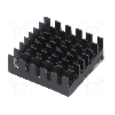 Radiator extrudat, aluminiu, 27mm x 27mm, negru, Advanced Thermal Solutions - ATS-55270D-C1-R0