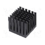 Radiator extrudat, aluminiu, 27mm x 27mm, negru, Advanced Thermal Solutions - ATS-55270W-C1-R0