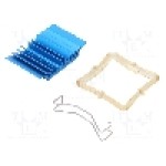 Radiator extrudat, aluminiu, 29mm x 29mm, albastru, Advanced Thermal Solutions - ATS-50290B-C1-R0