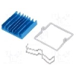 Radiator extrudat, aluminiu, 29mm x 29mm, albastra, Advanced Thermal Solutions - ATS-X53290B-C1-R0