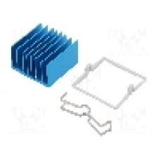 Radiator extrudat, aluminiu, 29mm x 29mm, albastra, Advanced Thermal Solutions - ATS-X53290P-C1-R0