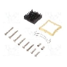 Radiator extrudat, aluminiu, 29mm x 29mm, negru, Advanced Thermal Solutions - ATS-61290D-C1-R0