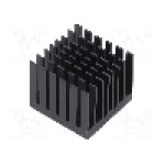 Radiator extrudat, aluminiu, 30mm x 30mm, negru, Advanced Thermal Solutions - ATS-55300W-C1-R0