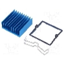 Radiator extrudat, aluminiu, 31mm x 31mm, albastra, Advanced Thermal Solutions - ATS-X53310G-C1-R0