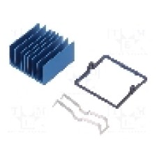 Radiator extrudat, aluminiu, 31mm x 31mm, albastra, Advanced Thermal Solutions - ATS-X53310P-C1-R0