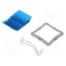 Radiator extrudat, aluminiu, 32.5mm x 32.5mm, albastru, Advanced Thermal Solutions - ATS-50325B-C1-R0