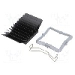 Radiator extrudat, aluminiu, 32.5mm x 32.5mm, neagra, Advanced Thermal Solutions - ATS-51325K-C1-R0