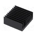 Radiator extrudat, aluminiu, 32.5mm x 32.5mm, neagra, Advanced Thermal Solutions - ATS-54325K-C1-R0