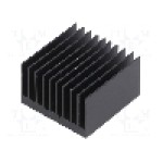 Radiator extrudat, aluminiu, 32.5mm x 32.5mm, negru, Advanced Thermal Solutions - ATS-54325R-C1-R0
