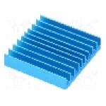 Radiator extrudat, aluminiu, 35mm x 35mm, albastra, Advanced Thermal Solutions - ATS-X53350B-C1-R0