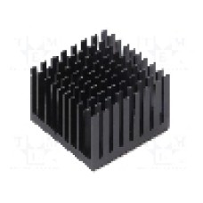 Radiator extrudat, aluminiu, 35mm x 35mm, negru, Advanced Thermal Solutions - ATS-55350W-C1-R0